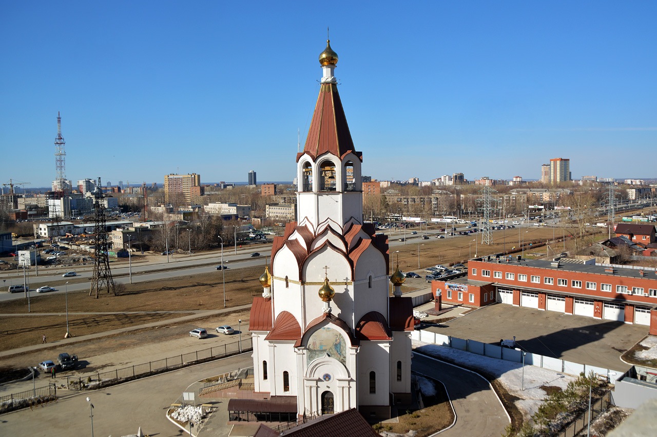 Пермь, Улица Старцева, 140А. Пермь — Панорамы