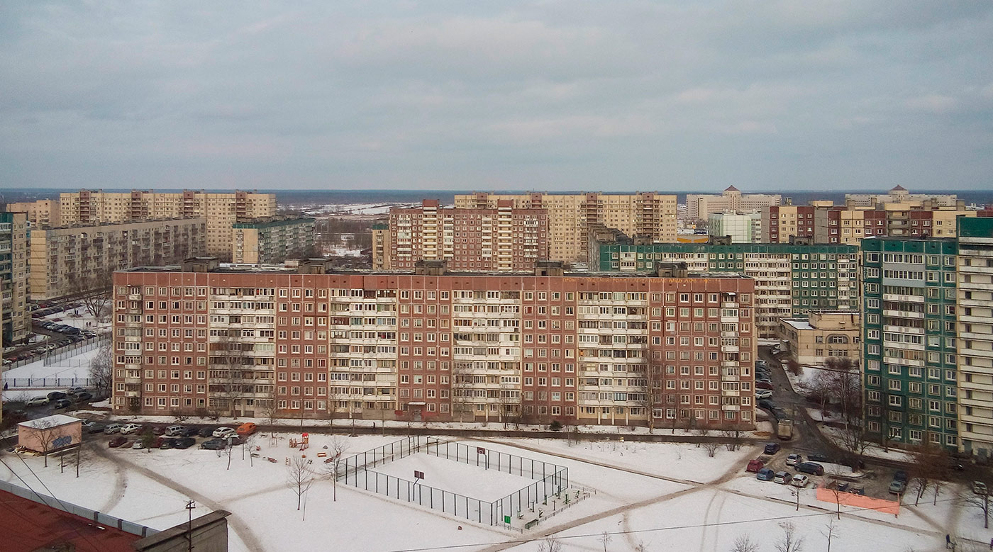 Колпино, Тверская улица, 54; Октябрьская улица, 61; Октябрьская улица, 63; Октябрьская улица, 65; Октябрьская улица, 69; Октябрьская улица, 71; Октябрьская улица, 75; Улица Ижорского Батальона, 21; Колпинская улица, 9