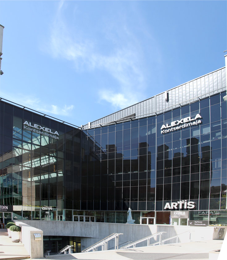 Таллин, Estonia puiestee, 9 / Rävala puiestee, 12