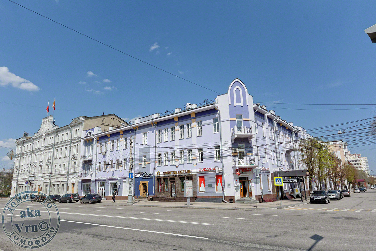Воронеж, Плехановская улица, 10; Улица Дзержинского, 16