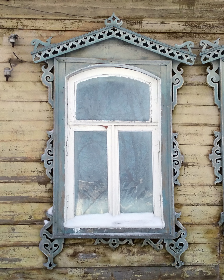 Петровское, Подгорная улица, 12. Резные наличники