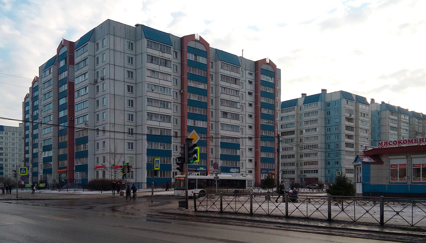 Колпино, Улица Ижорского Батальона, 4 / Тверская улица, 35