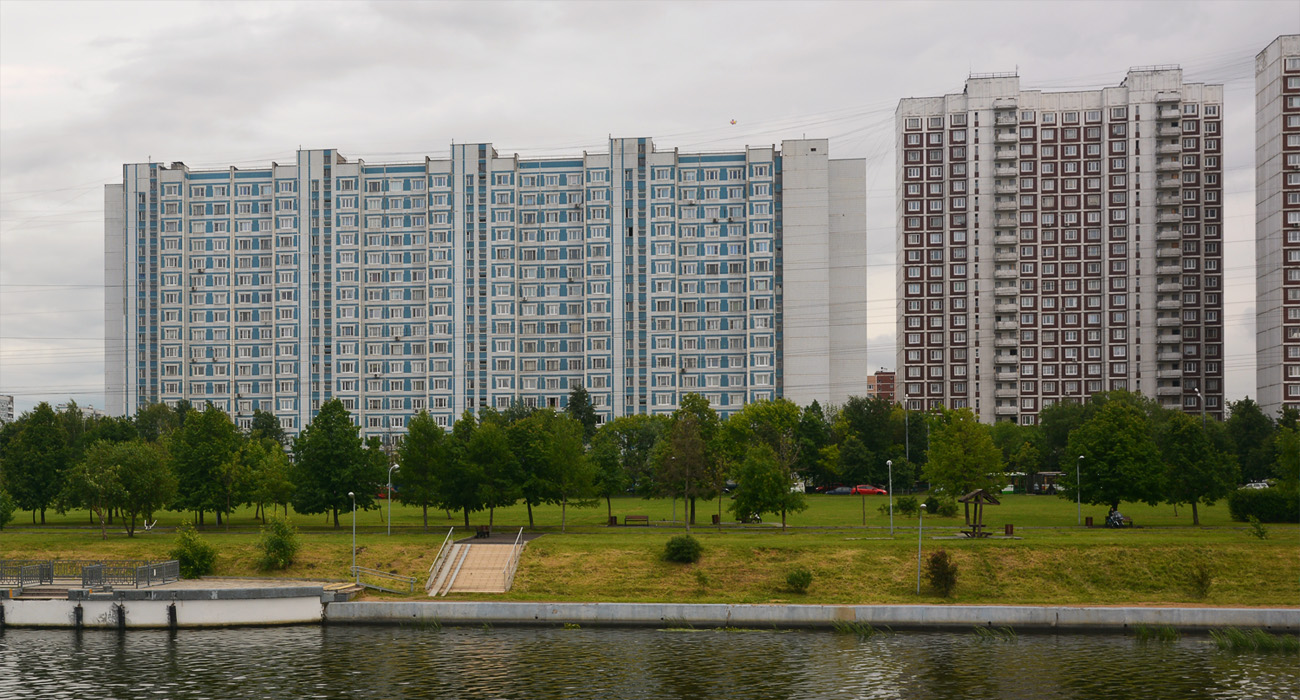 Москва, Улица Борисовские Пруды, 24 / Ключевая улица, 2; Улица Борисовские Пруды, 22 корп. 2