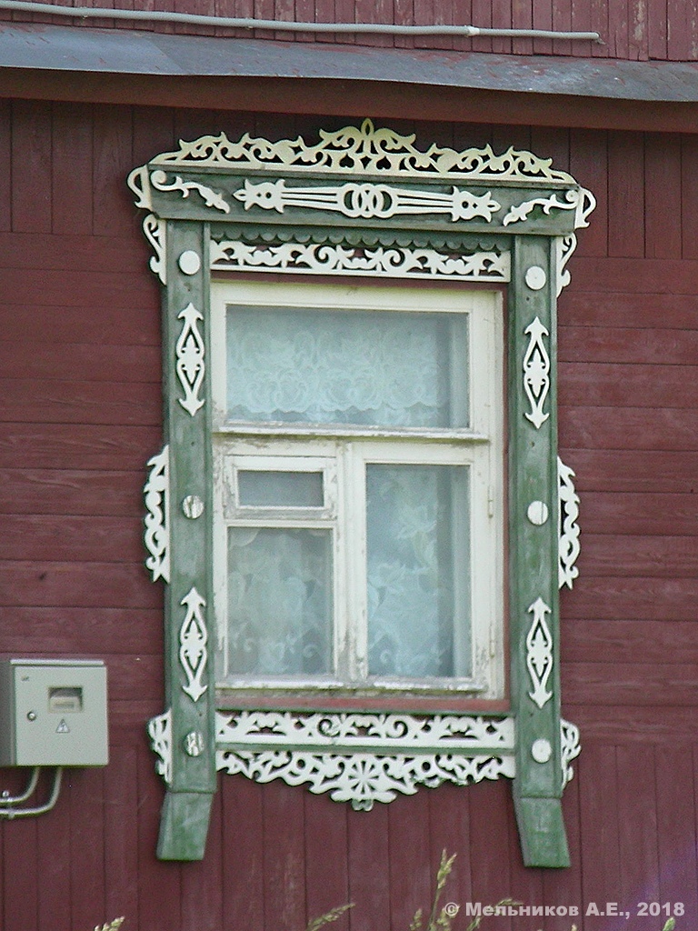 Шуйский район, прочие н.п., с. Красноармейское, Архангельская улица, 9. Резные наличники