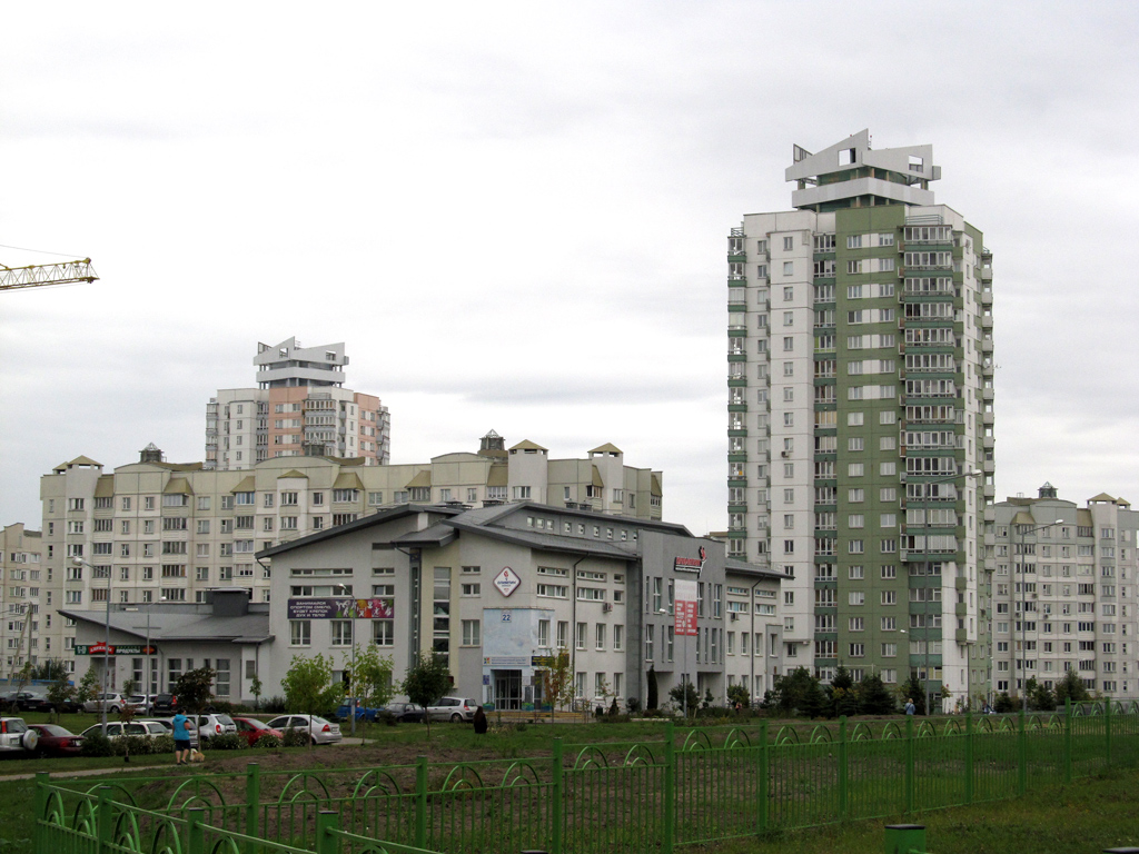 Минск, Улица Кунцевщина, 7; Нёманская улица, 22