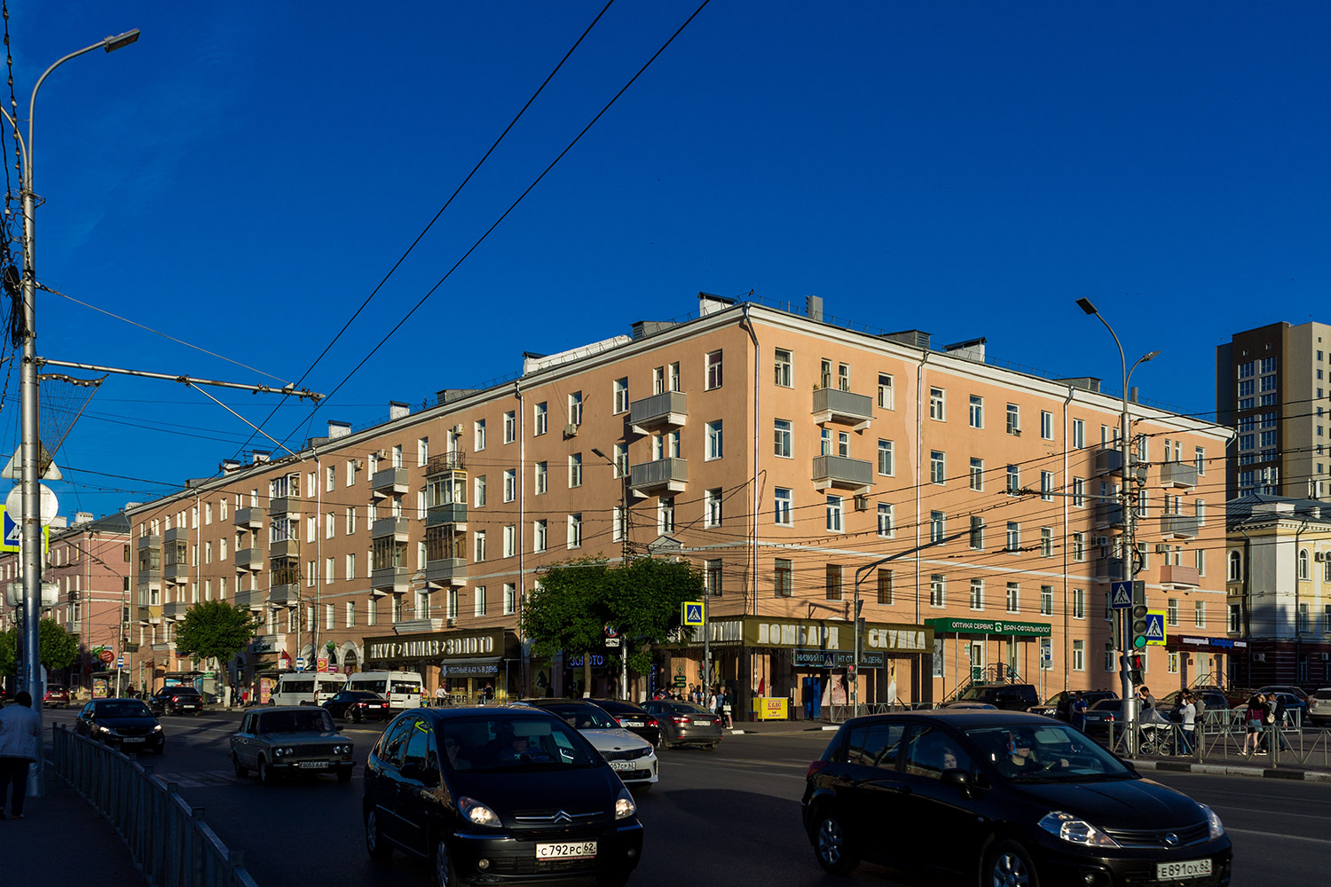 Рязань, Первомайский проспект, 47 / Проезд Завражного, 1