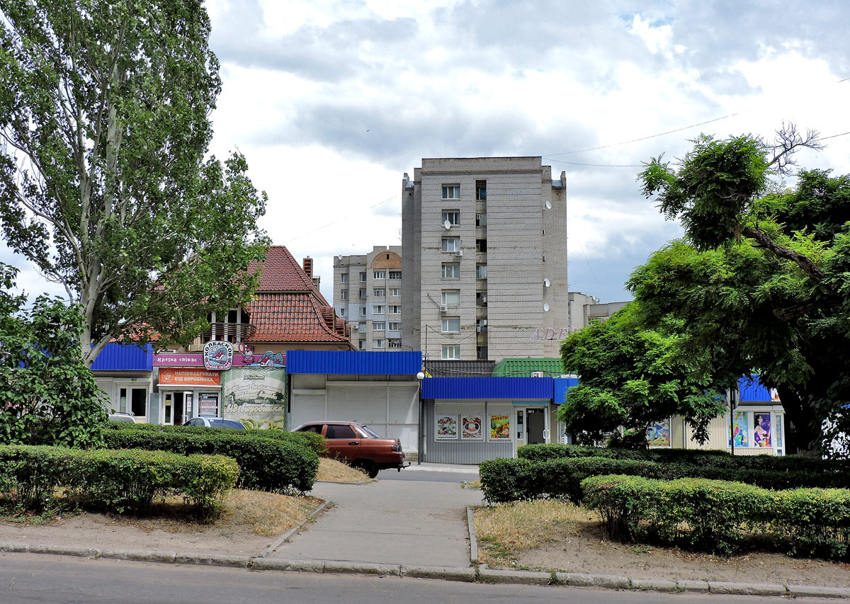 Днепрорудное, Центральная улица, 2/3; Молодежная улица, 3