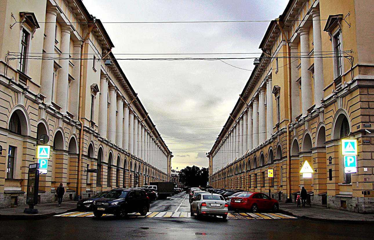 Санкт-Пецярбург, Улица Зодчего Росси, 1-3 лит. А; Улица Зодчего Росси, 2