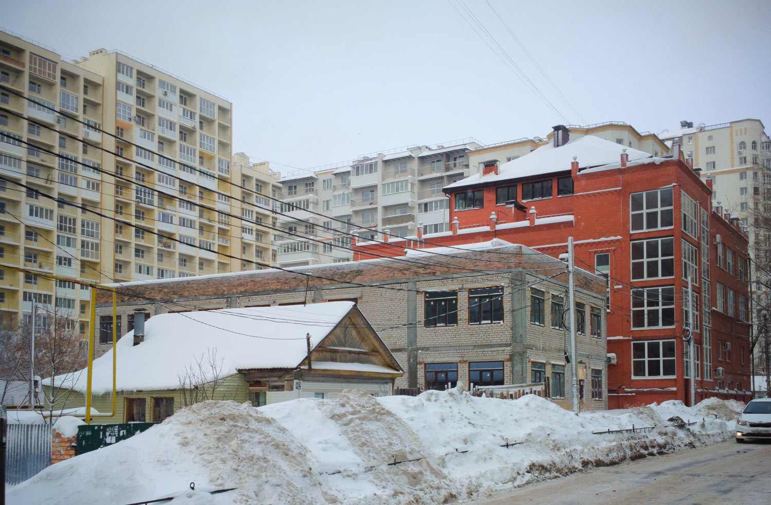 Самара, Улица Стара-Загора, 21; Центральная улица, 24; Центральная улица, 26; Центральная улица, 28