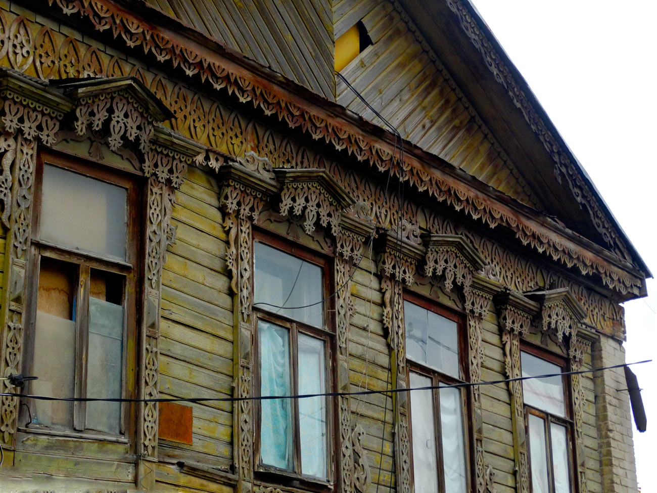 Самара, Ульяновская улица, 97. Резные наличники