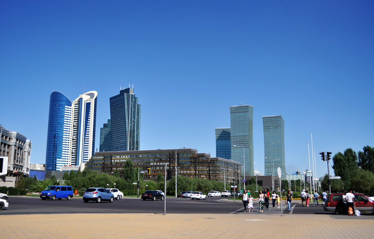 Astana, Улица Динмухамеда Кунаева, 8; Улица Динмухамеда Кунаева, 6; Улица Динмухамеда Кунаева, 10; Улица Достык, 1; Улица Достык, 5/1; Улица Достык, 5/2; Улица Достык, 5