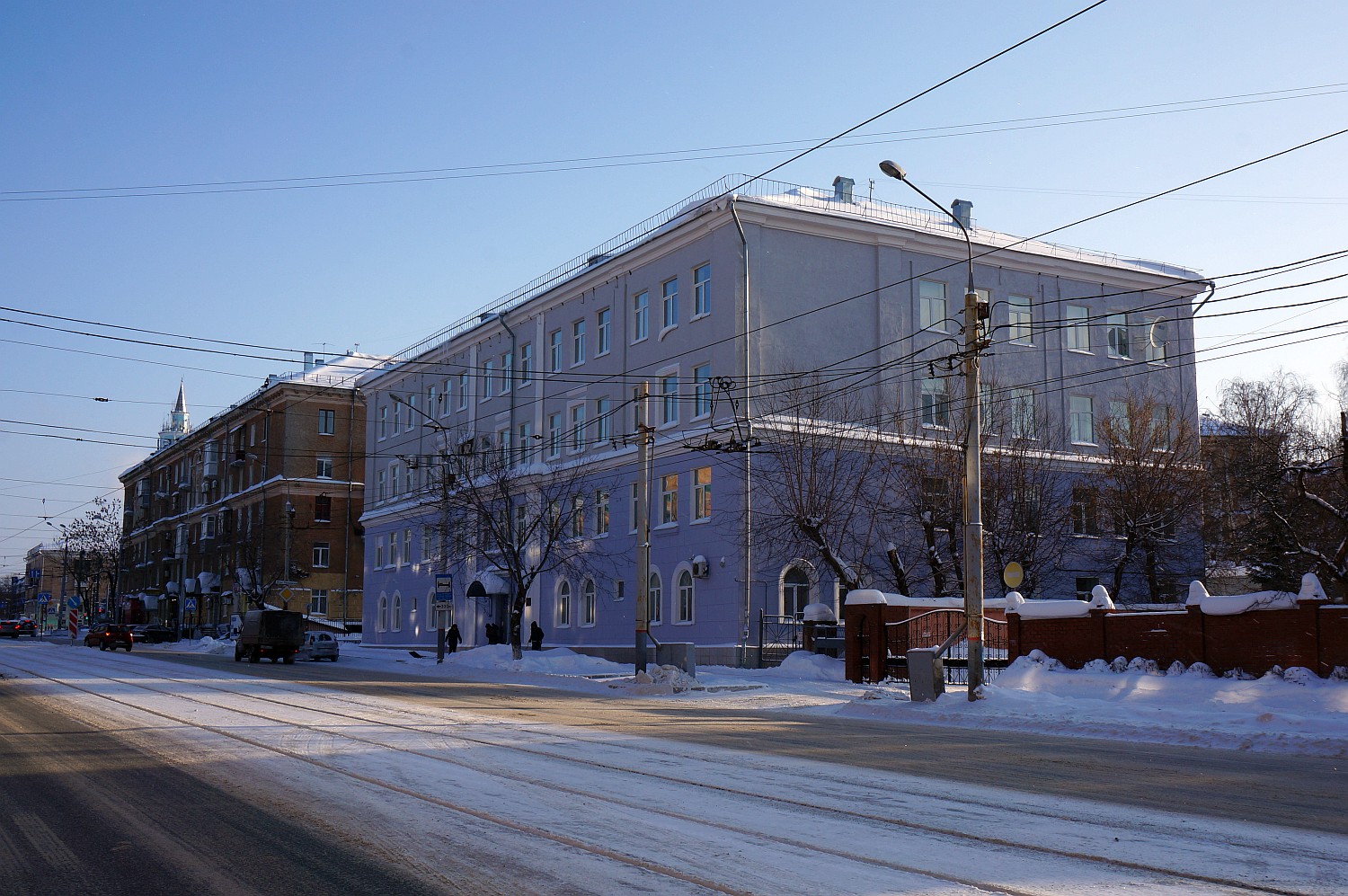 Perm, Улица Белинского, 48 / Комсомольский проспект, 71; Улица Белинского, 50