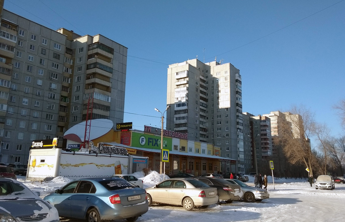 Омск, Улица Дианова, 16/2; Улица Рокоссовского, 18/3; Улица Рокоссовского, 18/2; Улица Рокоссовского, 18/1