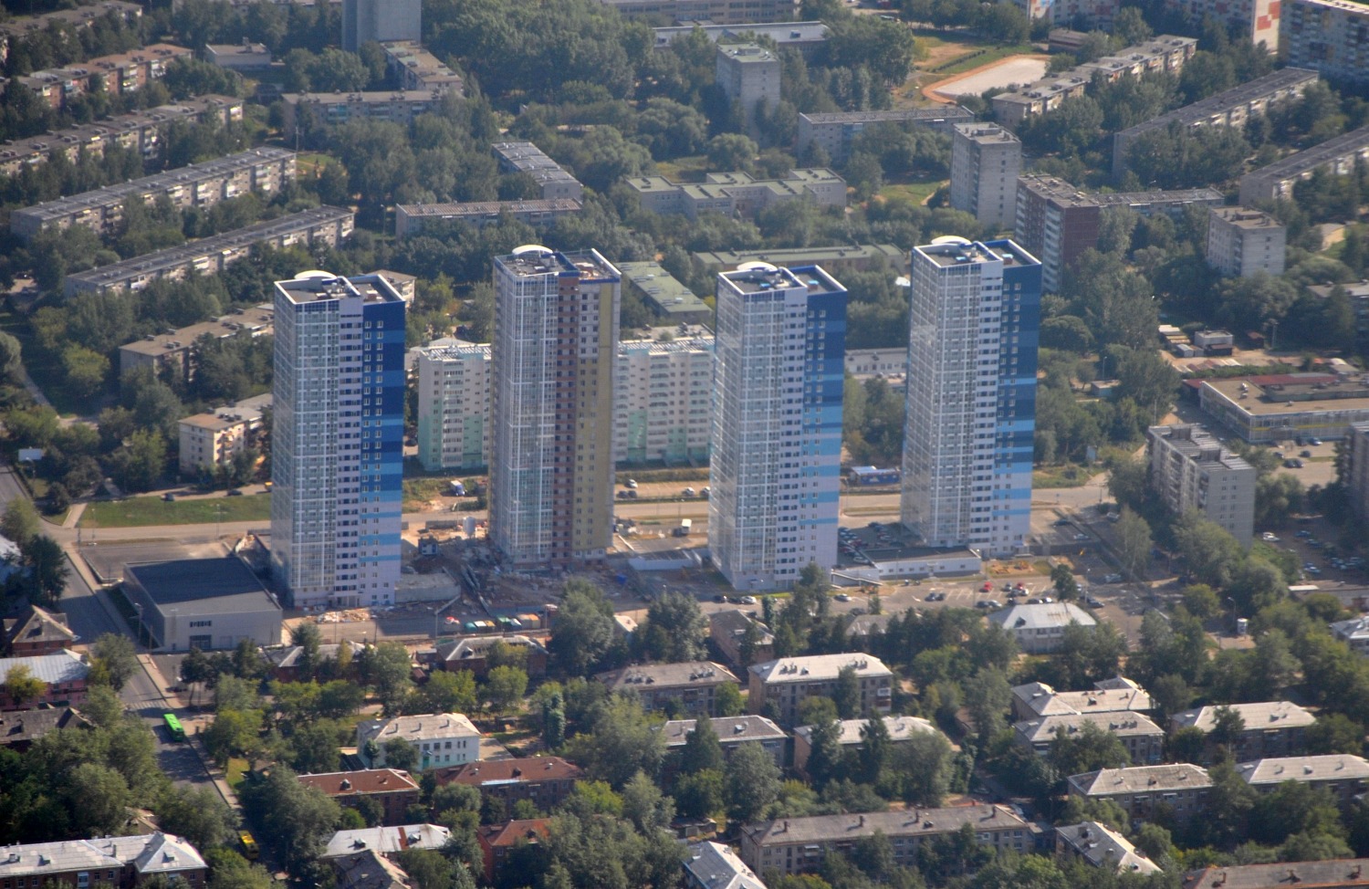 Пермь, Улица Космонавта Беляева, 40Д; Улица Космонавта Беляева, 40Г; Улица Космонавта Беляева, 40В; Улица Космонавта Беляева, 40Б; Улица Нефтяников, 37А