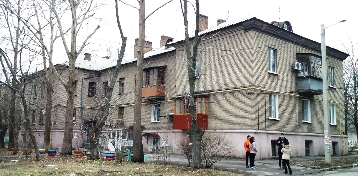 Запорожье, Улица Сергея Синенко, 41 / Адмиралтейская улица, 1