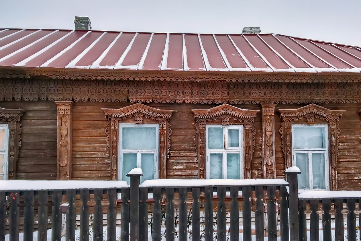 Sviyazhsk, Московская улица, 4. Резные орнаменты (кроме наличников)