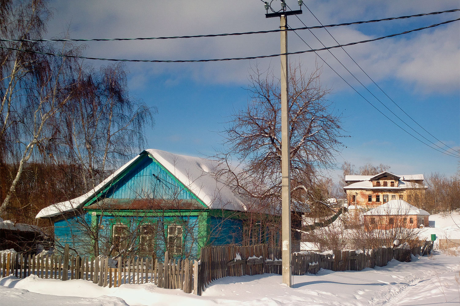 Волжский район, прочие н.п., с. Рождествено, Луговая улица, 13