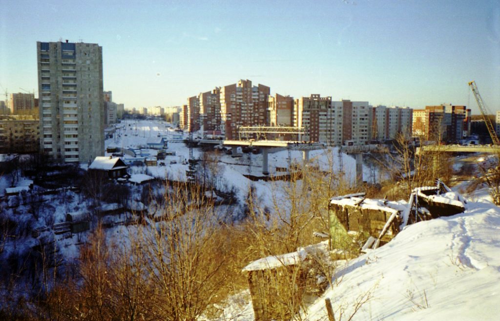 Пермь, Улица Революции / Улица Макаренко, автодорожный мост