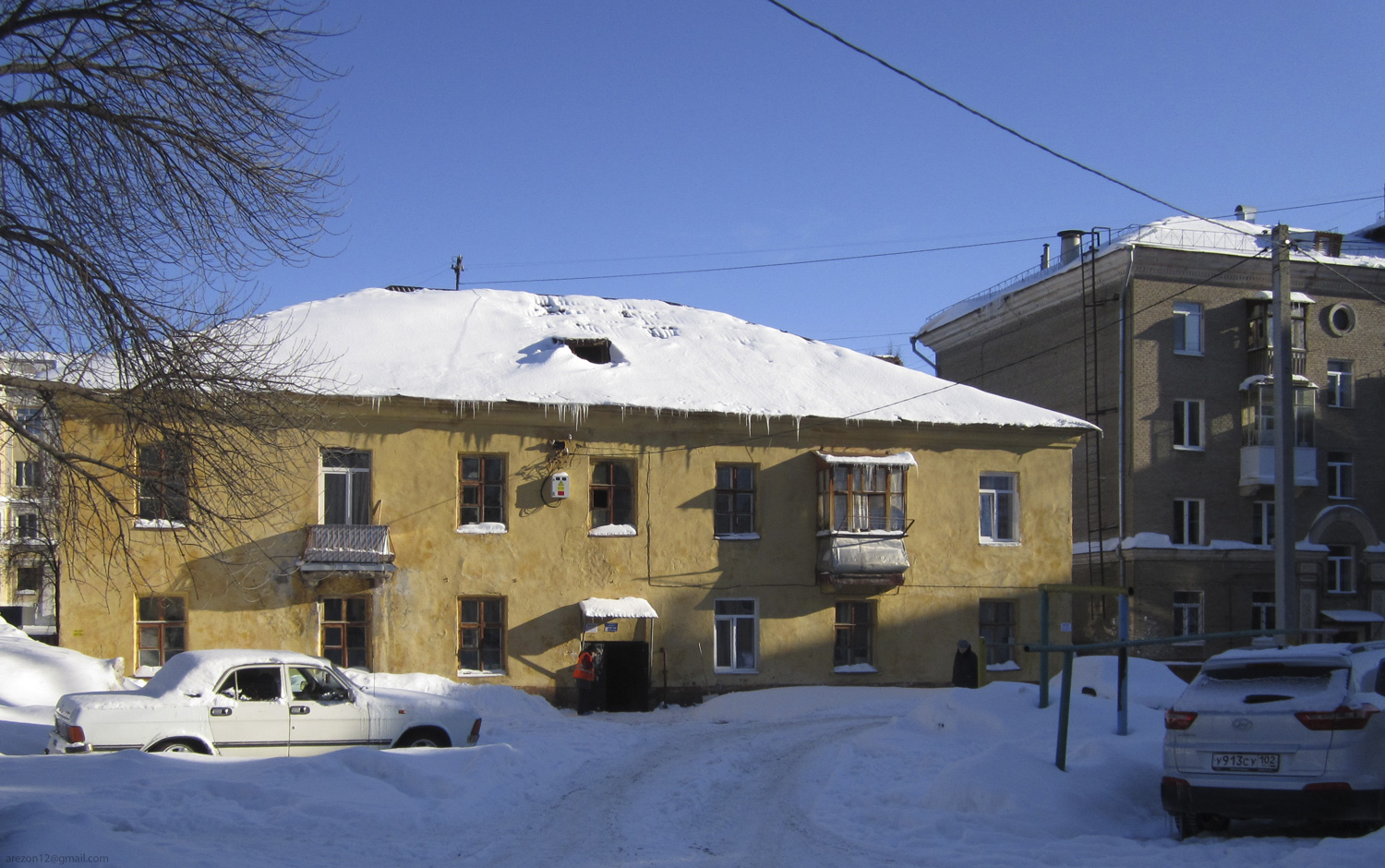 Уфа, Улица Ульяновых, 43; Улица Калинина, 11 / Улица Льва Толстого, 2 / Улица Ульяновых, 41
