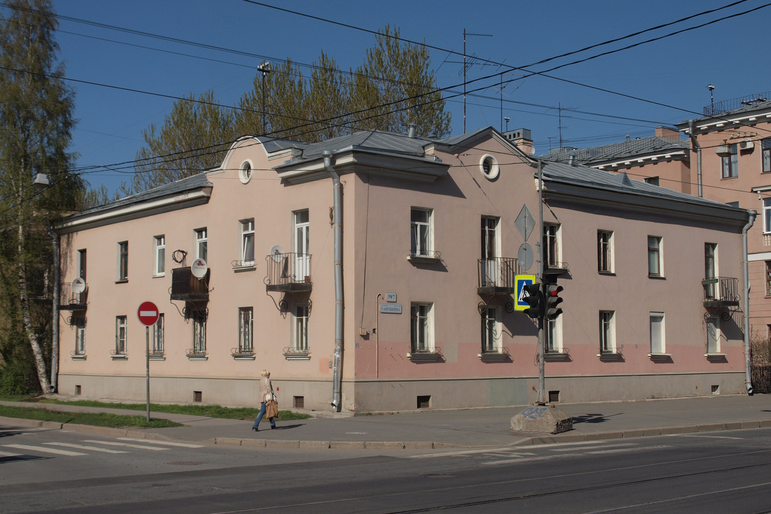 Petersburg, Улица Савушкина, 39 / Улица Оскаленко, 7
