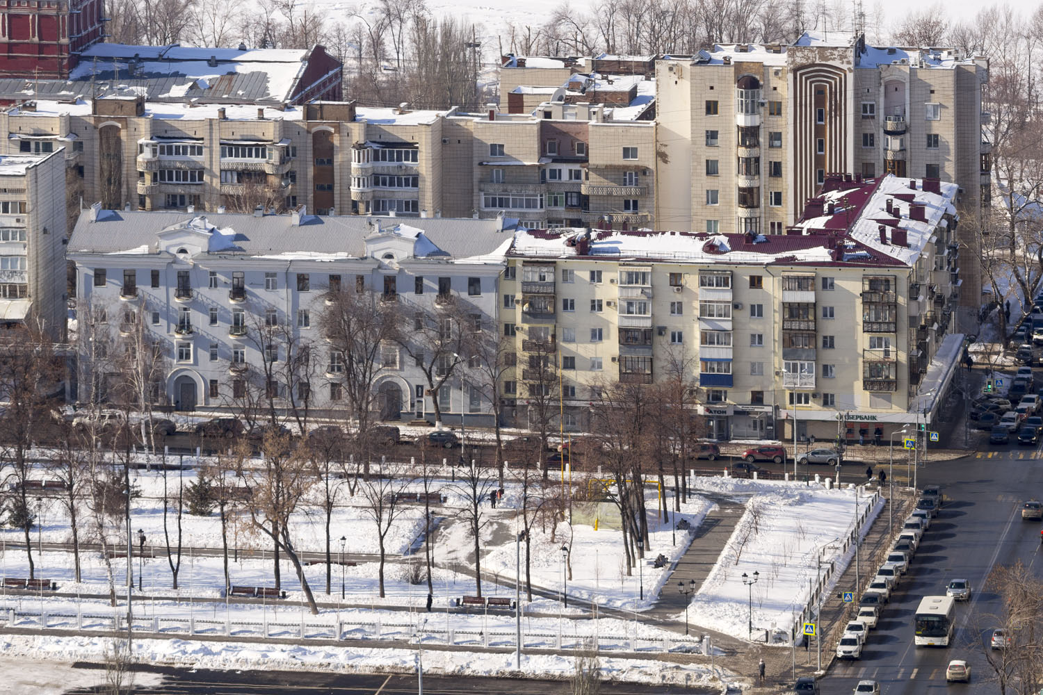 Samara, Чапаевская улица, 200; Вилоновская улица, 1; Чапаевская улица, 206; Вилоновская улица, 13 / Чапаевская улица, 208