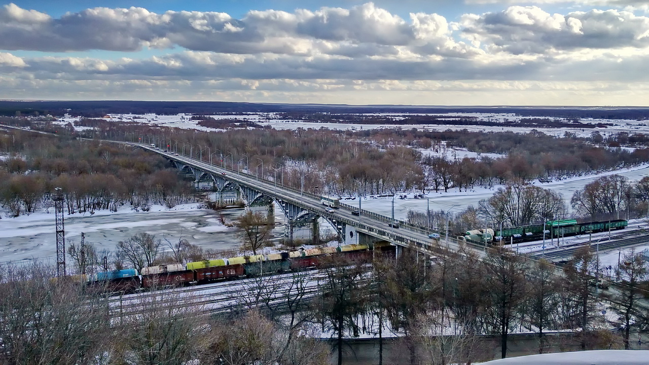 Владимир, Муромская улица, мост имени 850-летия Владимира