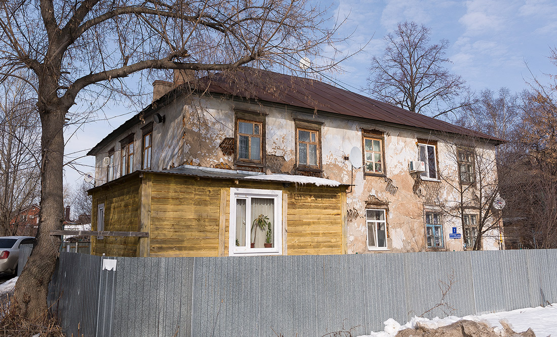 Уфа, Запорожский переулок, 1