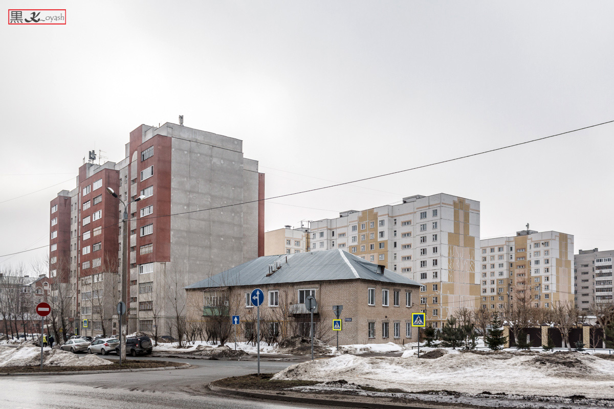 Kaasan, Беломорская улица, 17 / Улица Челюскина, 37; Улица Челюскина, 35; Беломорская улица, 21А
