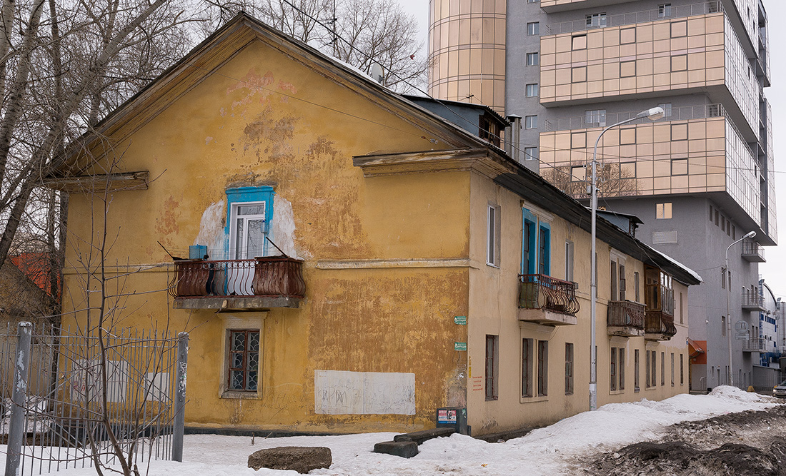 Уфа, Улица Рыбакова, 22 / Улица Герцена, 12