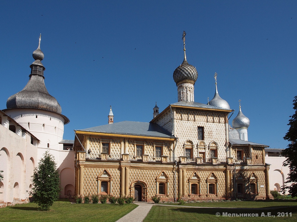 Ростов, Кремль, Одигитриевская башня; Кремль, Одигитриевская церковь