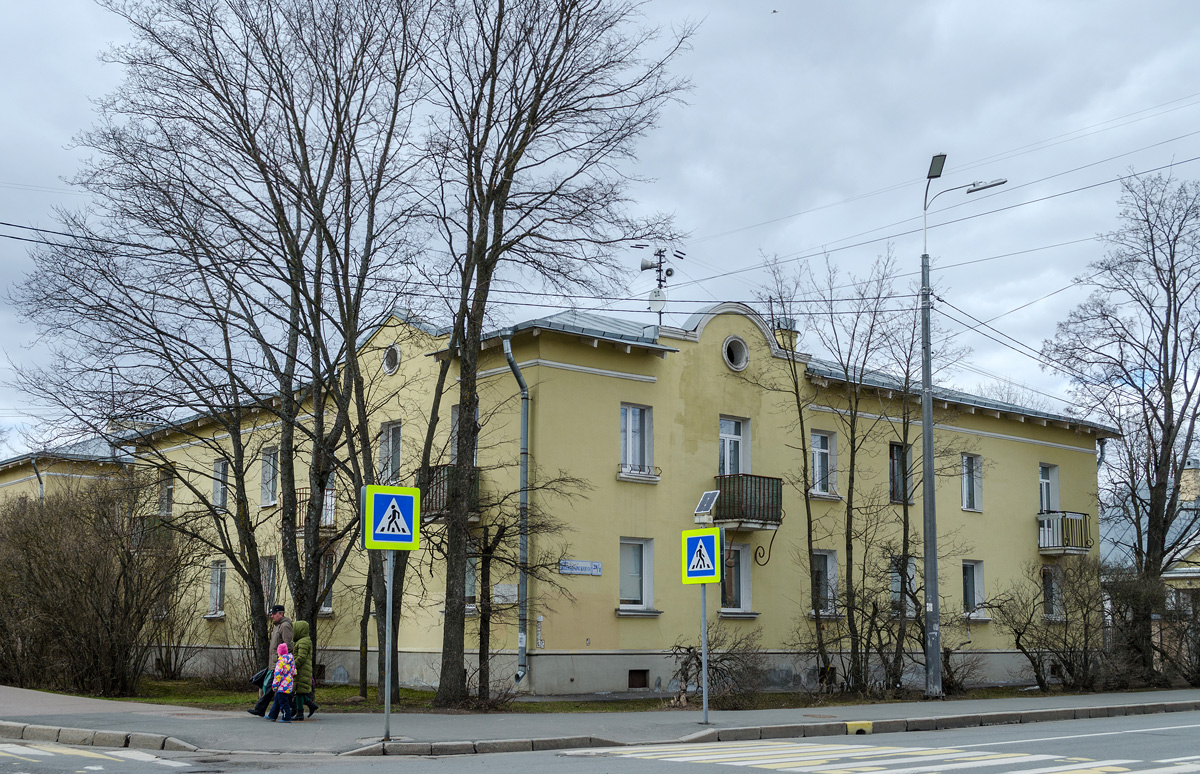Сестрорецк, Улица Володарского, 28 / Улица Борисова, 1
