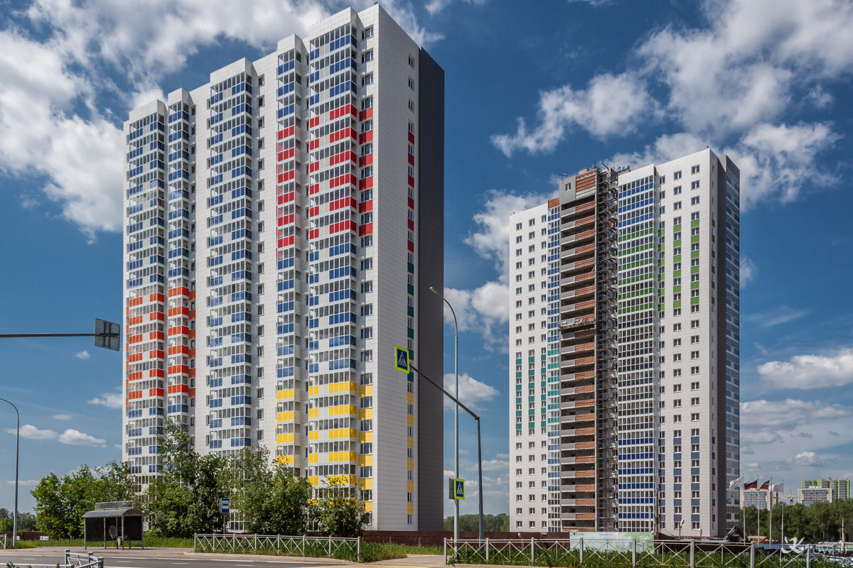 Kazań, Улица Братьев Батталовых, 20 корп. 1; Улица Братьев Батталовых, 20 корп. 2