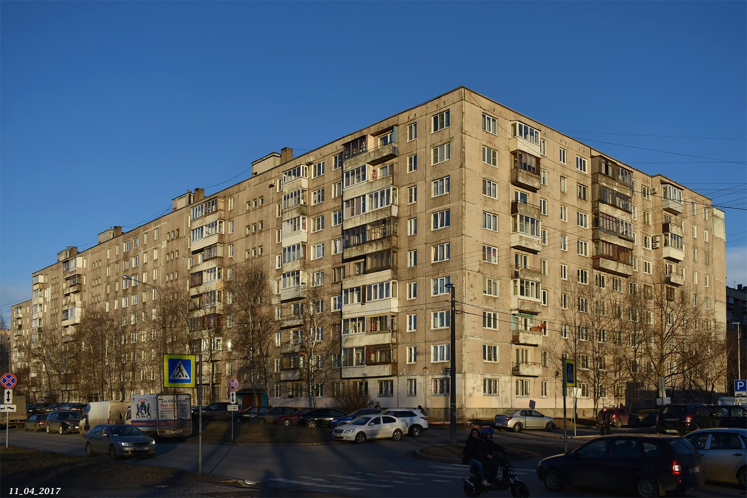 Sankt Petersburg, Улица Антонова-Овсеенко, 9 корп. 1