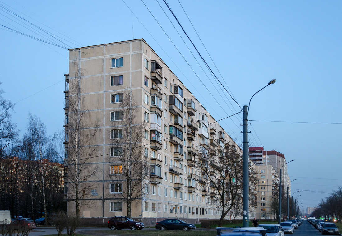 Санкт-Петербург, Улица Доблести, 24 корп. 1 (подъезды 1-7)