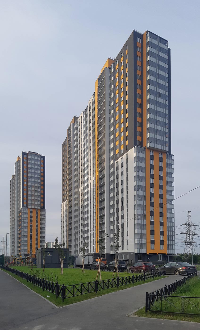 Санкт-Петербург, Муринская дорога, 14 корп. 2; Муринская дорога, 14 корп. 3