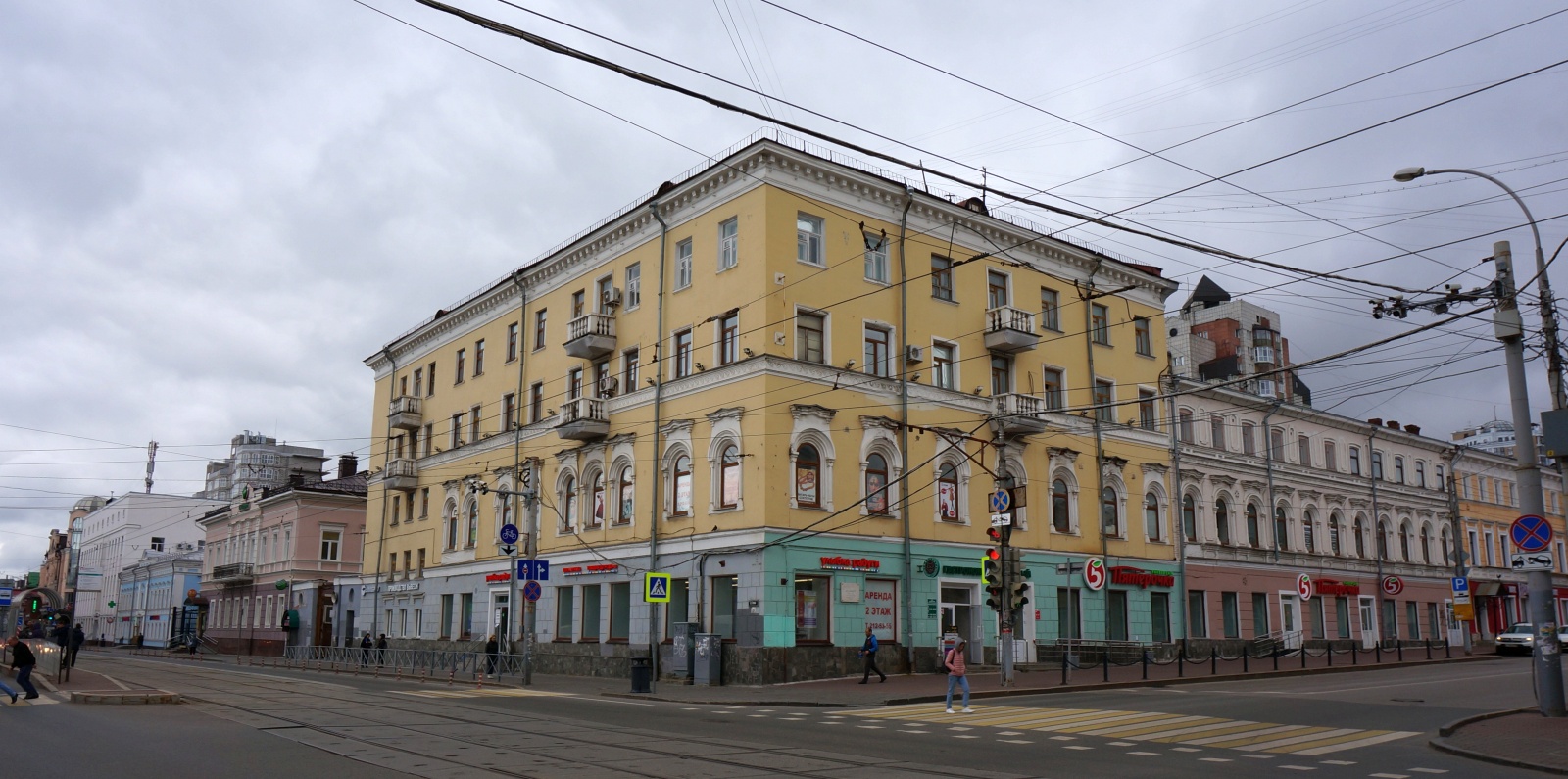 Пермь, Улица Ленина, 34; Улица Ленина, 32; Сибирская улица, 6