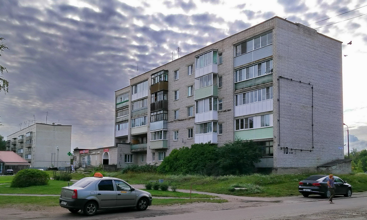 Новая Ладога, Улица Суворова, 11; Микрорайон "В", 10