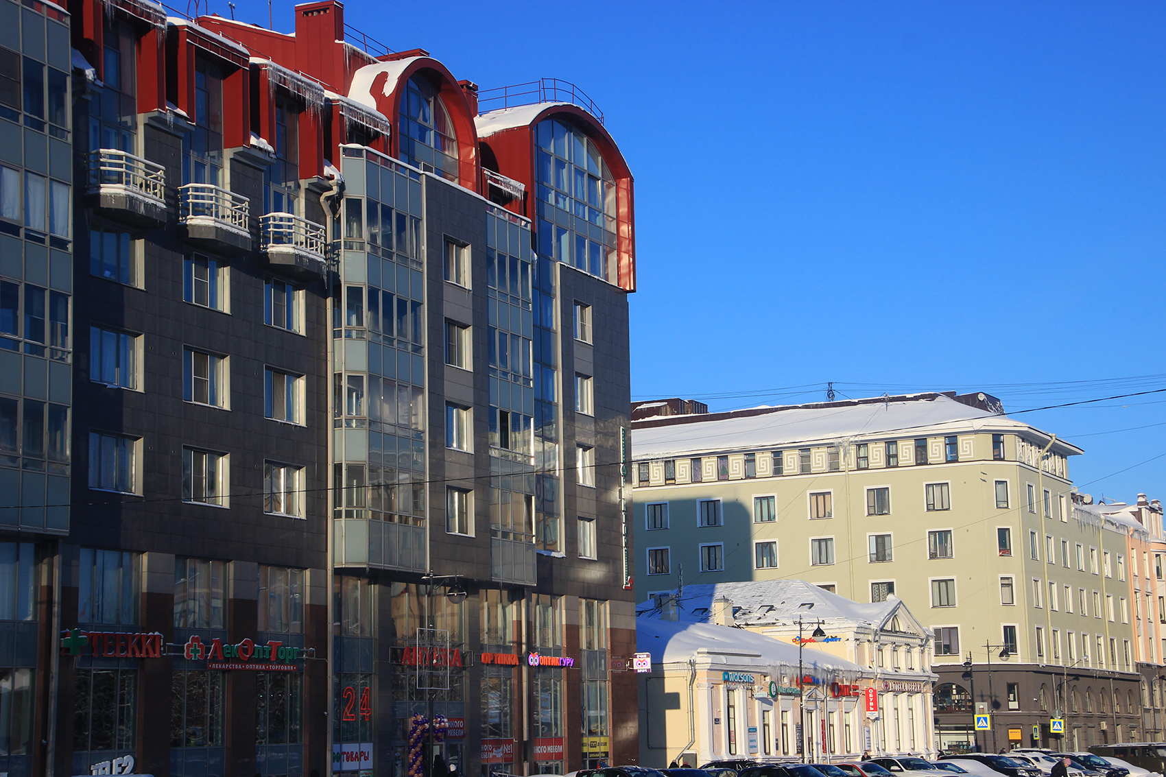 Vyborg, Улица Ушакова, 4; Улица Ушакова, 6; Северная улица, 8