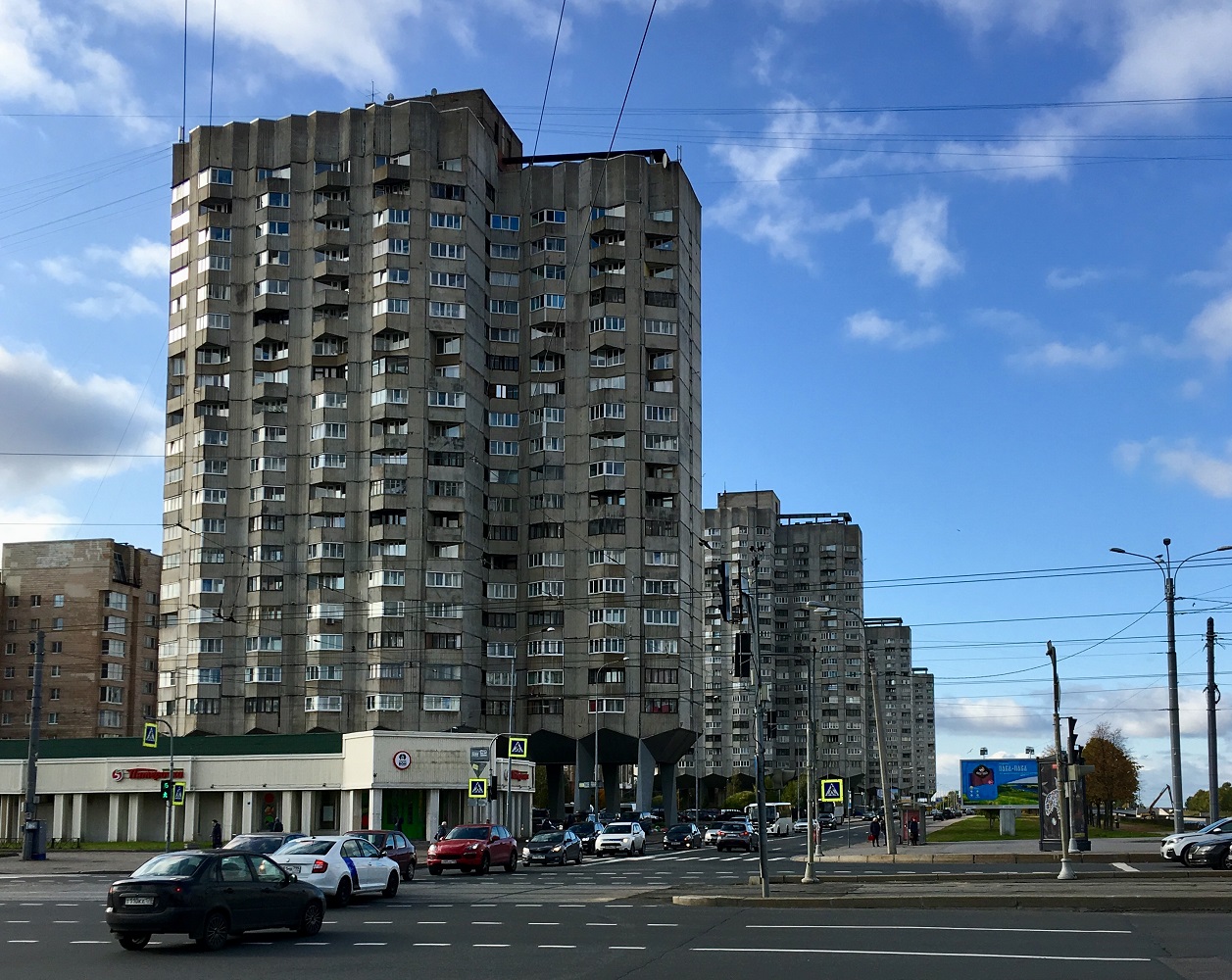 Санкт-Петербург, Новосмоленская набережная, 2; Новосмоленская набережная, 4