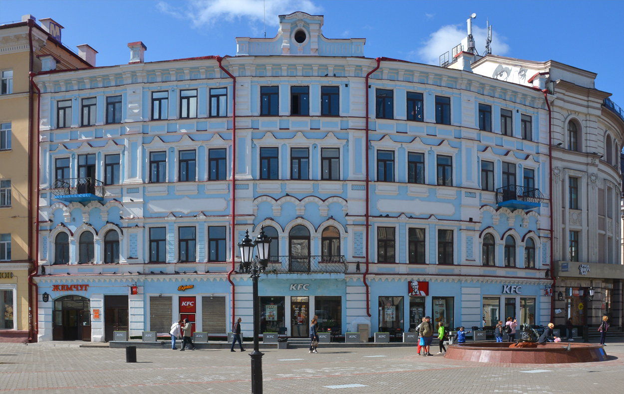 Казань, Улица Баумана, 86 / Улица Пушкина, 7