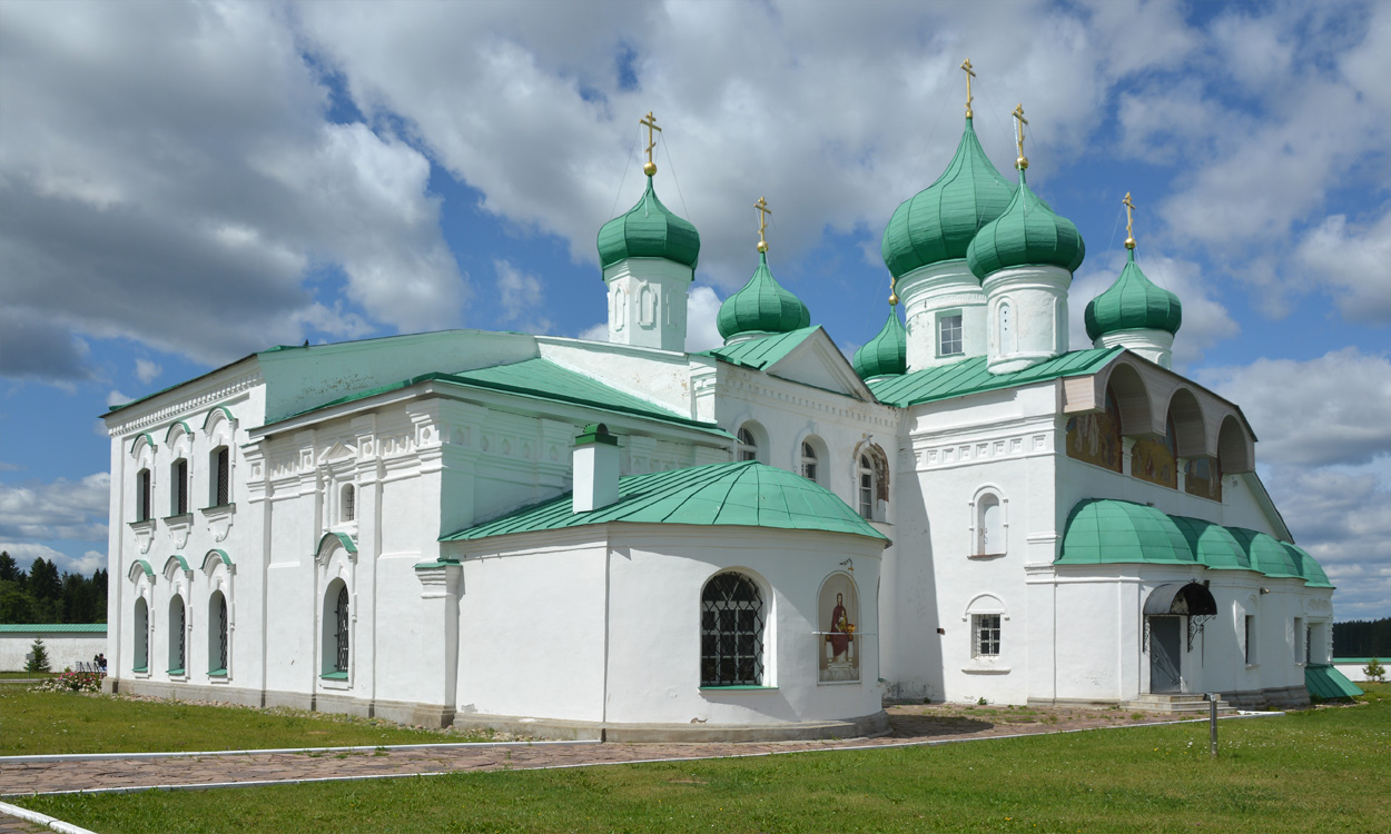 Лодейнопольский район, прочие н. п., Старая Слобода, Александро-Свирский монастырь, преображенский собор