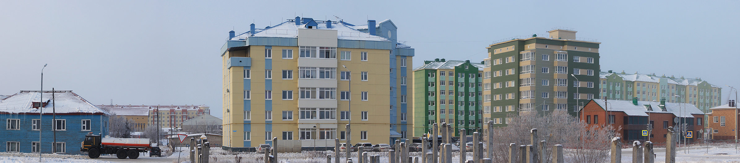 Naryan-Mar, Первомайская улица, 12; Первомайская улица, 14; Улица Пырерки, 7; Полярная улица, 15; Первомайская улица, 8; Первомайская улица, 6А