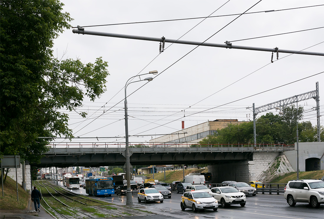 Москва, Проспект Мира, Ростокинский путепровод