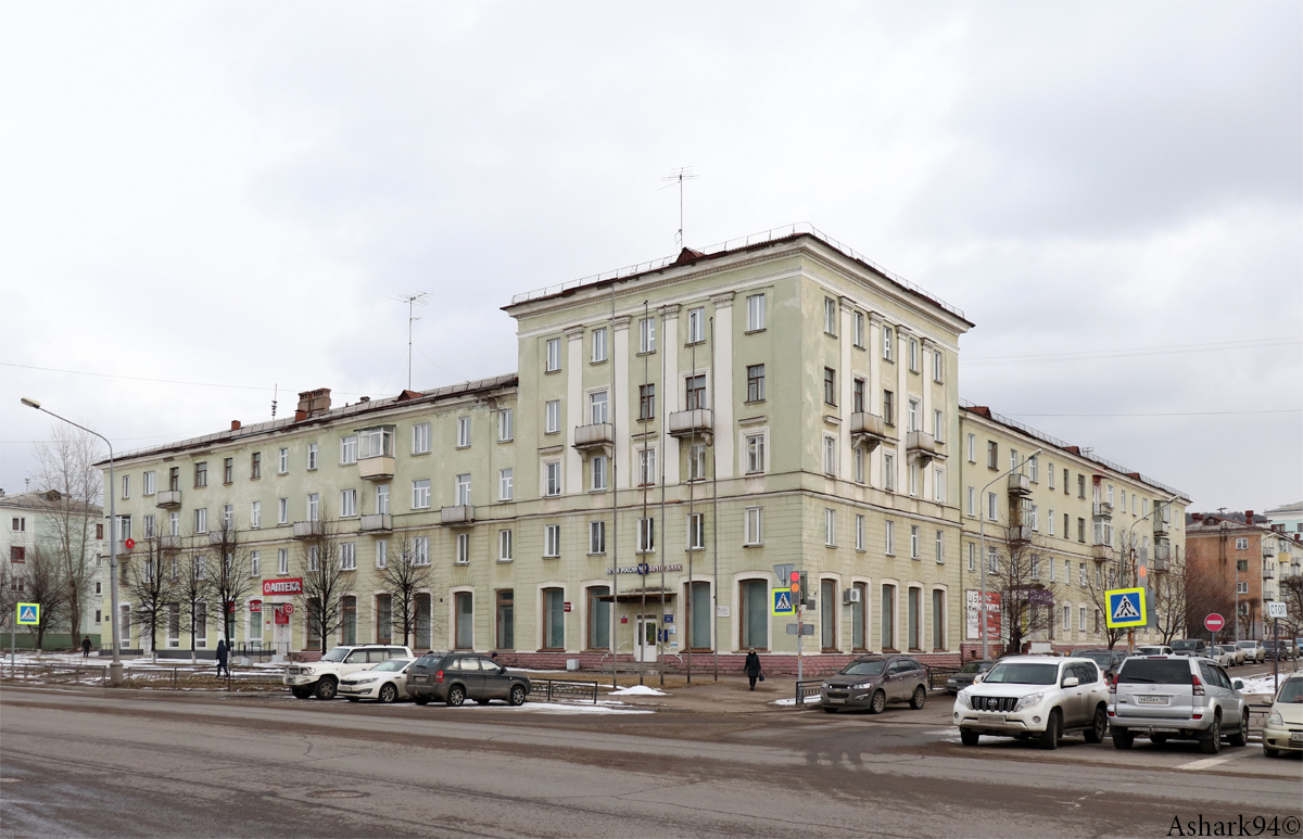 Железногорск, Улица Ленина, 55 / улица Григорьева, 2