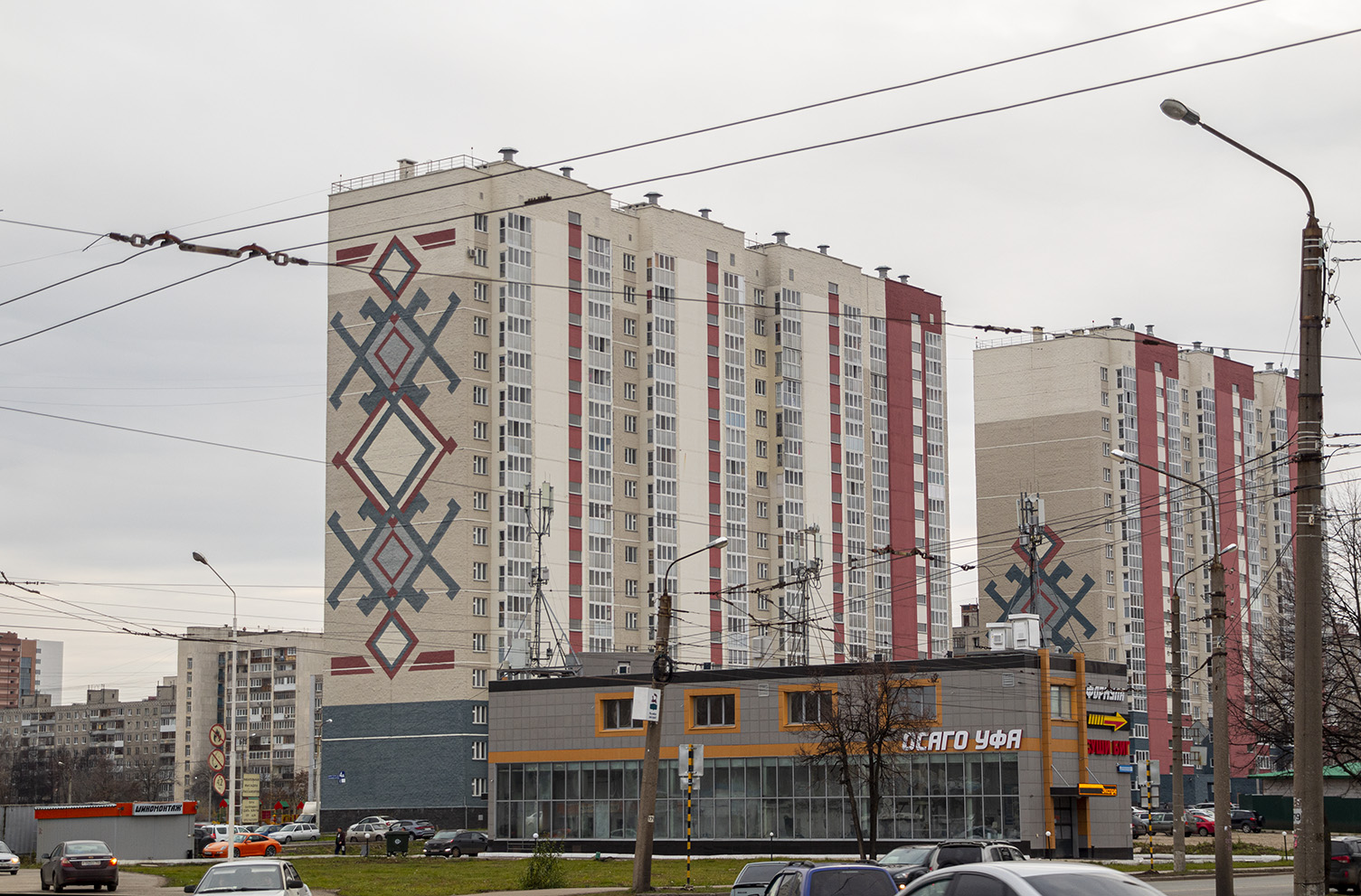 Уфа, Сельская Богородская улица, 33; Улица Валерия Лесунова, 4А