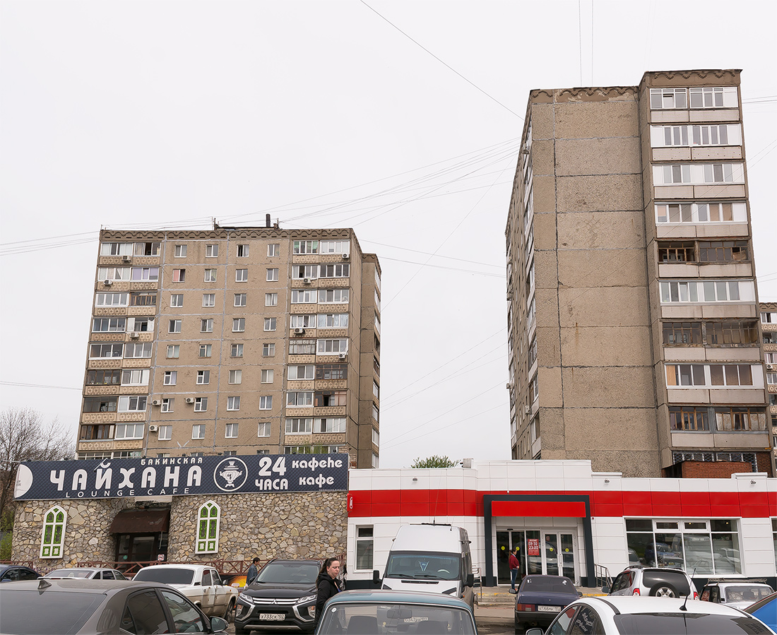 Уфа, Проспект Октября, 18/3; Комсомольская улица, 27/3