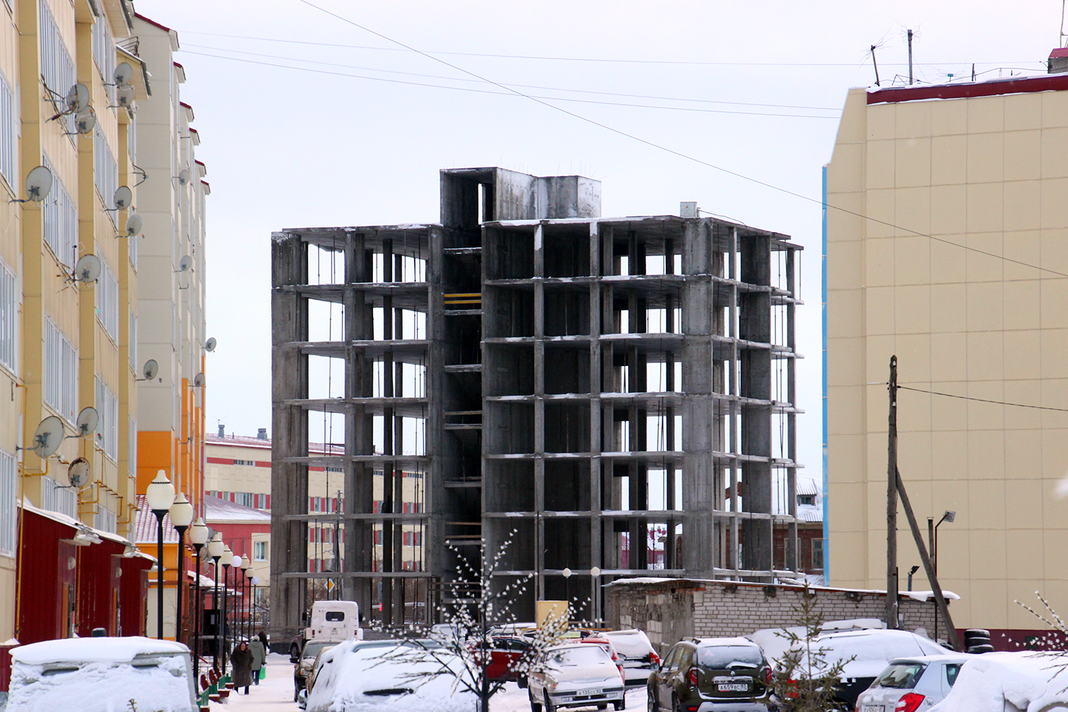 Нарьян-Мар, Первомайская улица , 32; Первомайская улица, 34; Улица Ленина, 3; Улица Ленина, 5