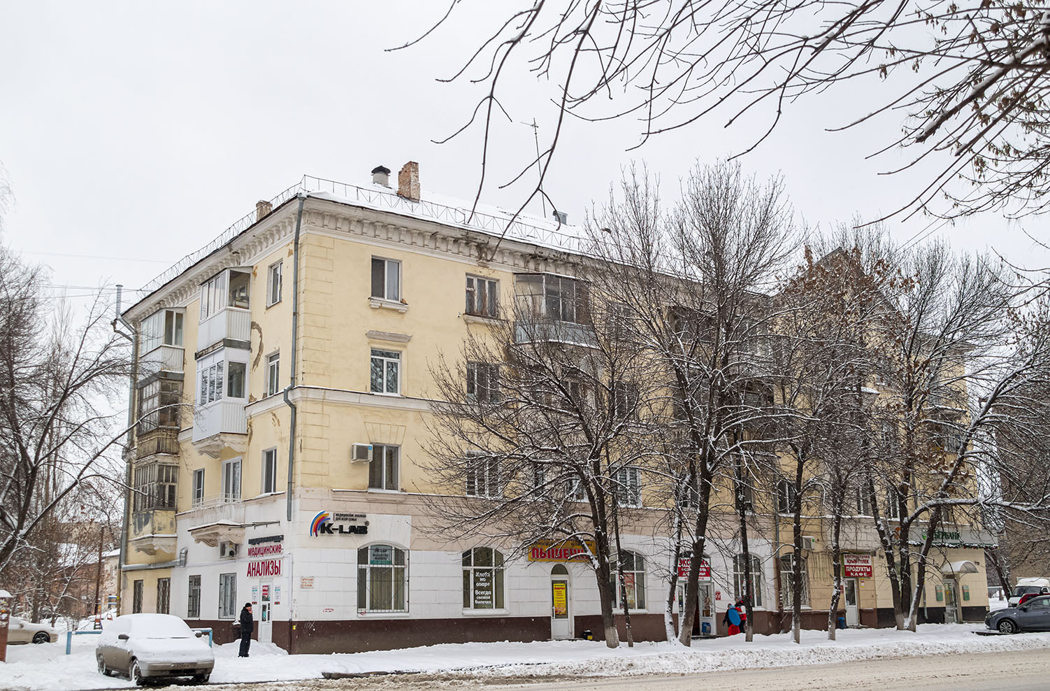 Уфа, Улица Александра Невского, 33 / Переулок Кулибина, 1