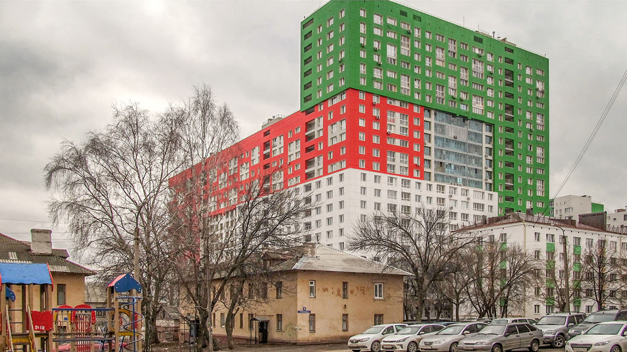 Ufa, Улица Электрификации, 54/6; Улица Бессонова, 5; Комсомольская улица, 15