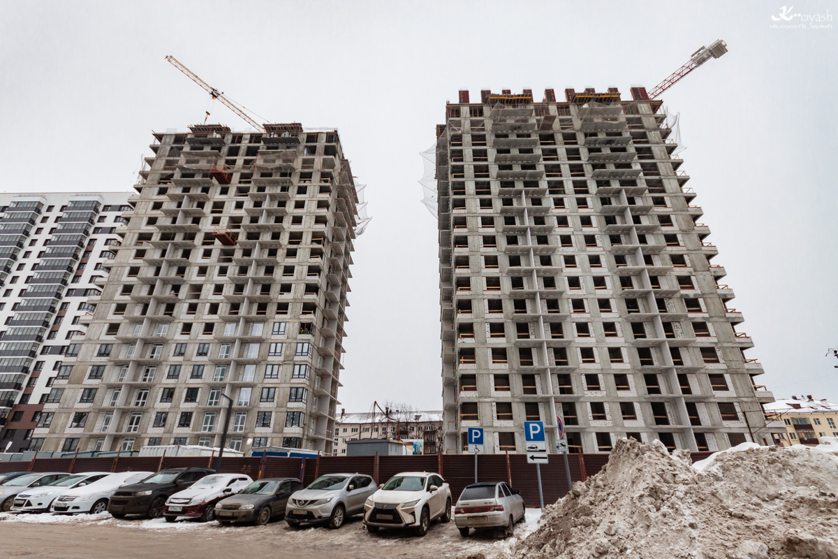 Казань, Улица Разведчика Ахмерова, 3А; Улица Николая Ершова, 66А